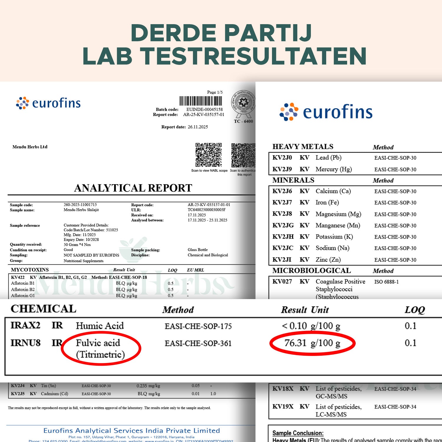 Mendu Herbs 100% Pure Shilajit Resin | 30 Gram